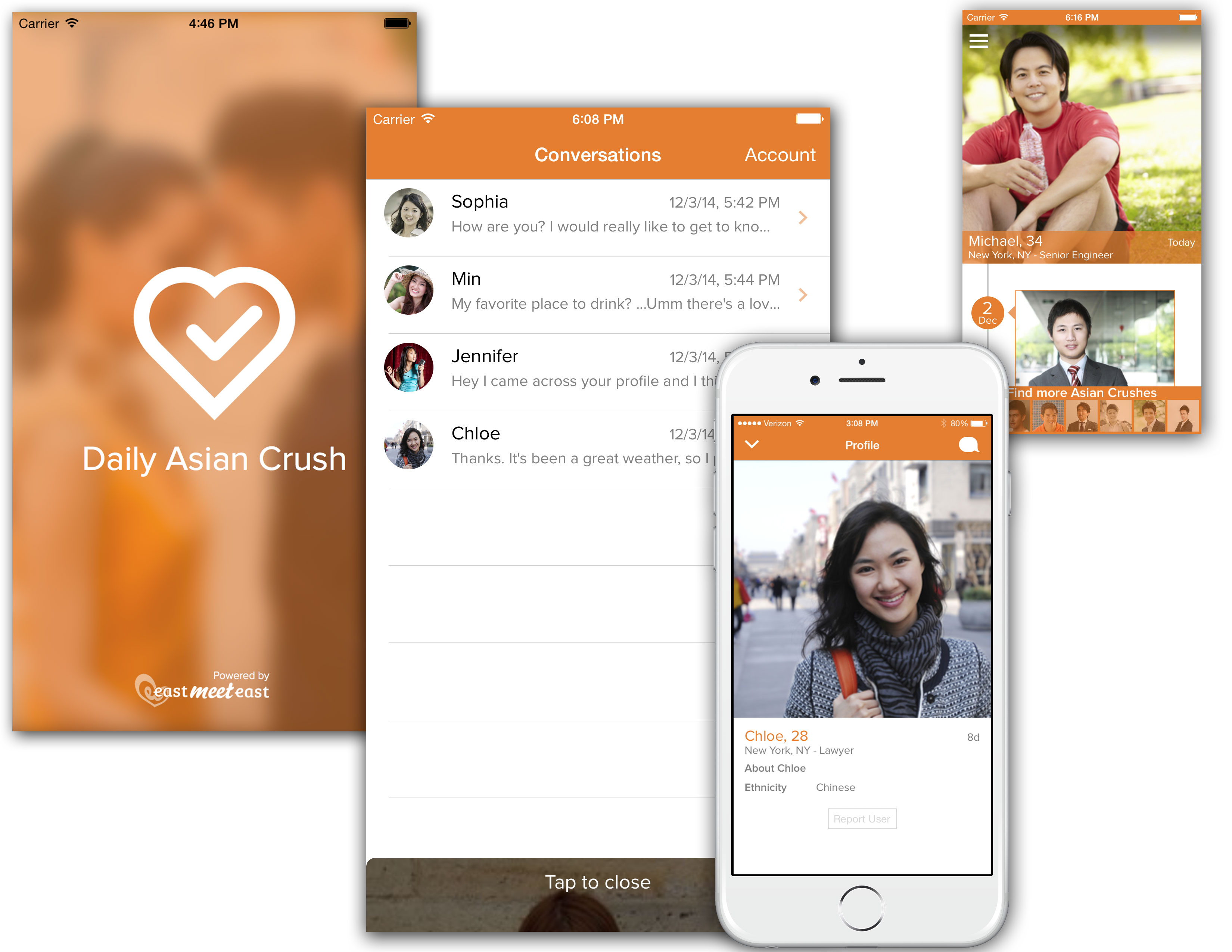 Asian singles dating app